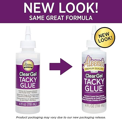 Miniatura 7 de Aleene's AR6-2 Pegamento pegajoso de gel transparente, 4 onzas., 4 onzas, multicolor