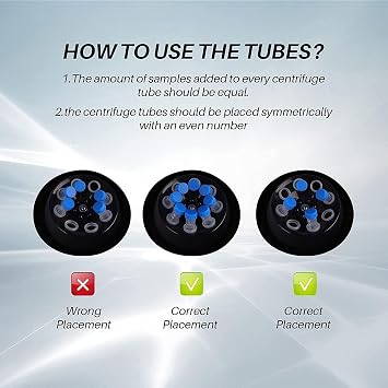 Centrifuge Electric,Machine Desktop Electric Centrifuge,Large Capacity Centrifuge,Adjustable Time, Speed Large Rotor Capacity,for Separation of Samples,Mainengine+-4 * 50mL