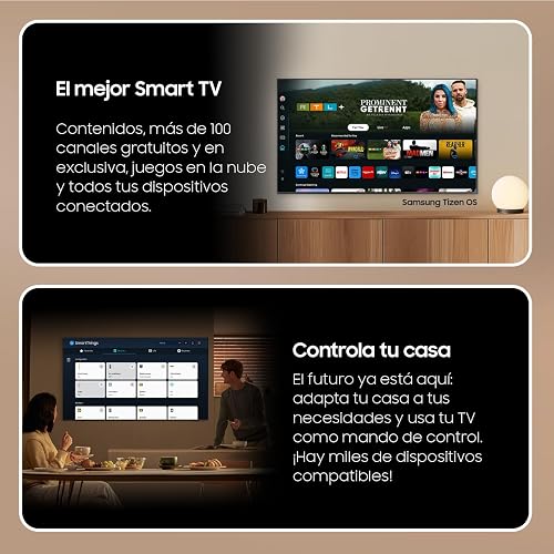 Samsung TV QLED 4K 2024 50Q60D Smart TV de 50" avec Plus d'1 Milliard de Couleurs, Couleurs certifiées, Le Meilleur Smart TV et contrôlez Votre Maison avec SmartThings - 4