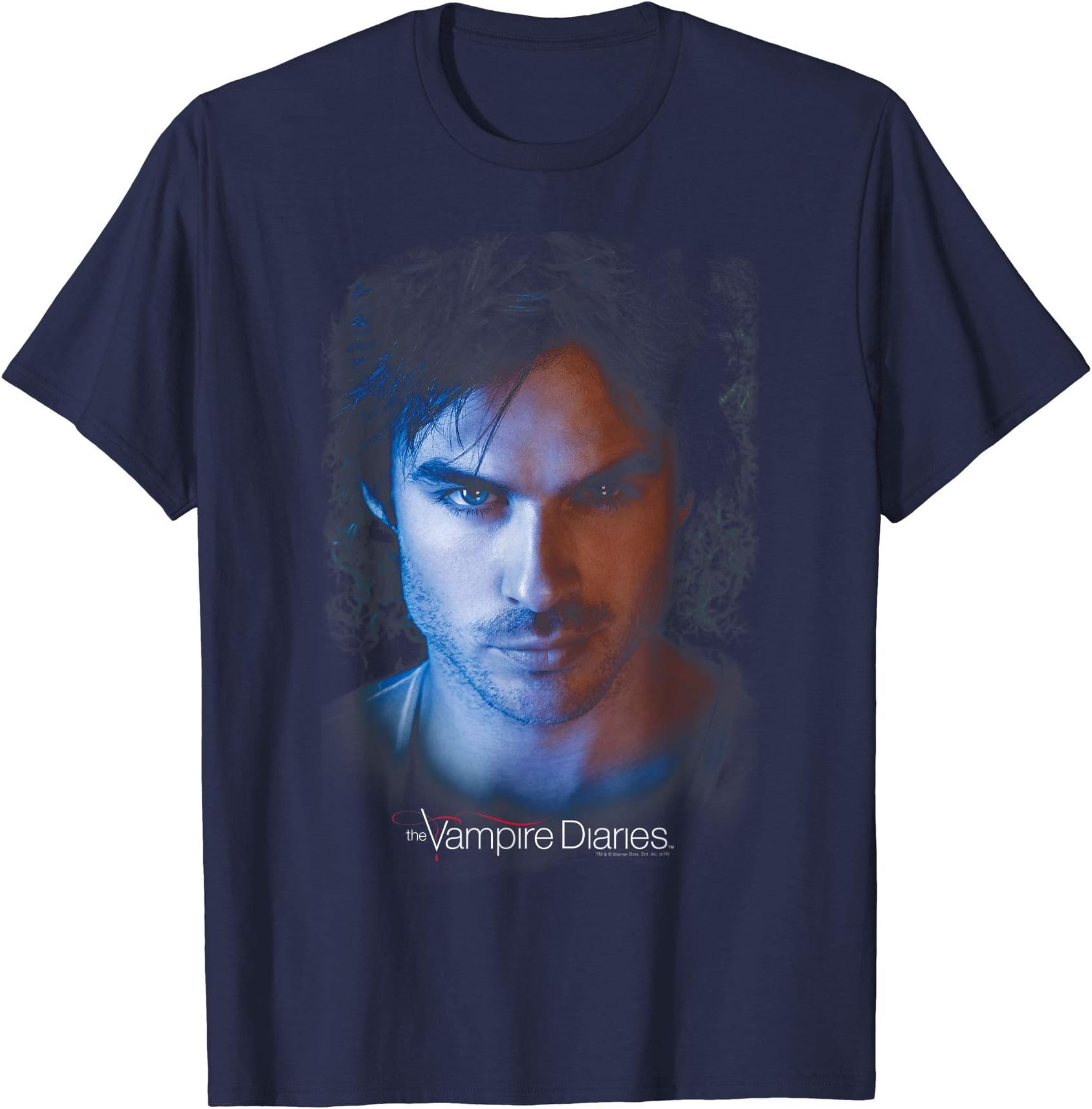 The Vampire Diaries Damon Face T-Shirt