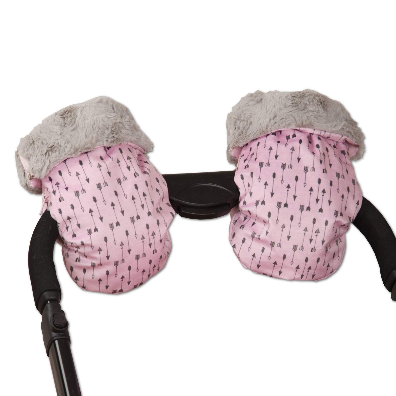 Babyline Arrow - Saco de silla con manoplas, unisex, color rosa