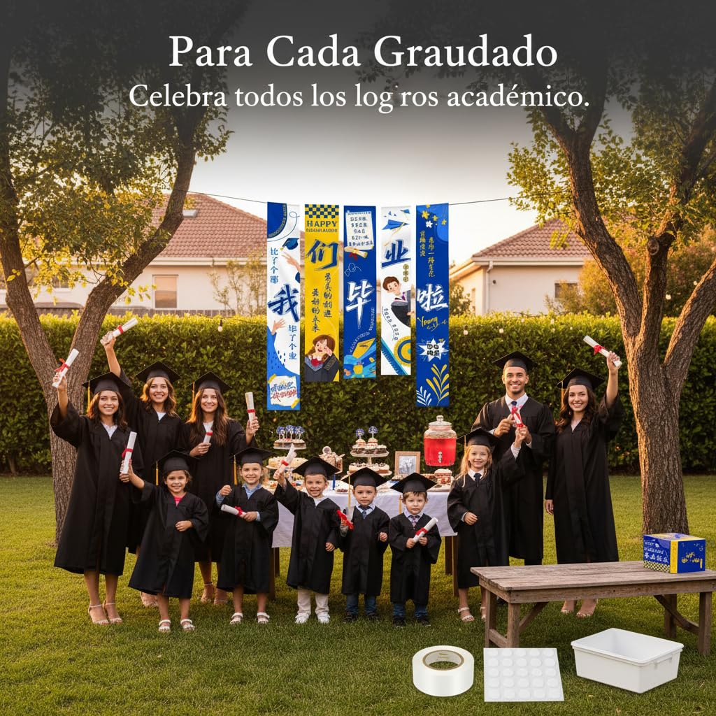 Striscione Decorativo per Laurea Tessuto, style to 4 | Materiale in tessuto, Striscione per Cerimonia, Ambientazioni fotografiche, Per Club scolastici