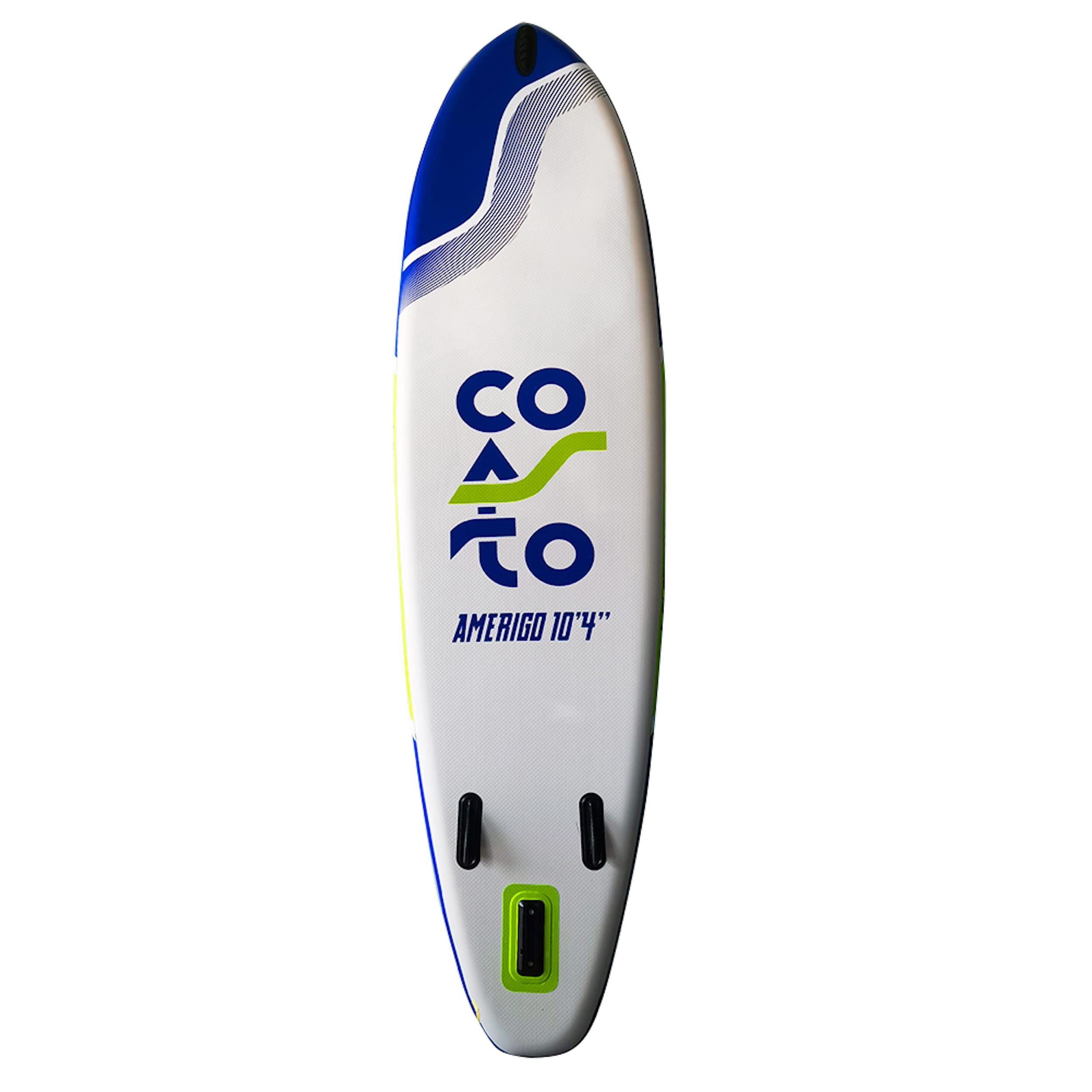 Coasto Amerigo Tabla Sup, Adultos Unisex, Azul/Blanco/Verde, 10'4"