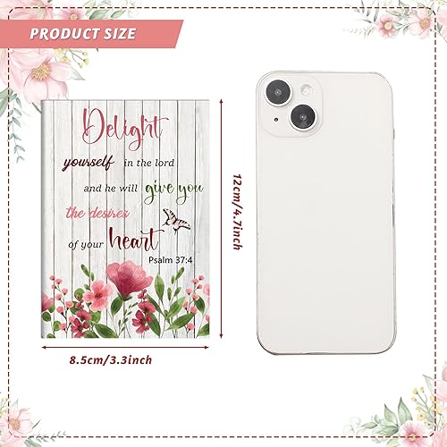 Miniatura 15 de BESARME Paquete de 24 regalos cristianos para mujeres, diario de oración de fe, cuaderno de bolsillo pequeño, cuadernos inspiradores bíblicos