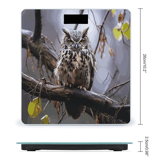 Báscula de Baño Digital Owl on a Branch 10.2 pulgadas miniatura 2