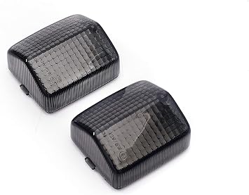TOPZONE Compatible for Honda XR650R; XR650L; XR600R; XR400R;XR250R;XR250L;Blinker Indicator Turn Signal Light Lamp Lens Smoke Lens
