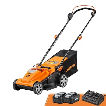 LawnMaster CLMF4815E 48V 15.5-Inch Brushless Cordless Lawn Mower Kit