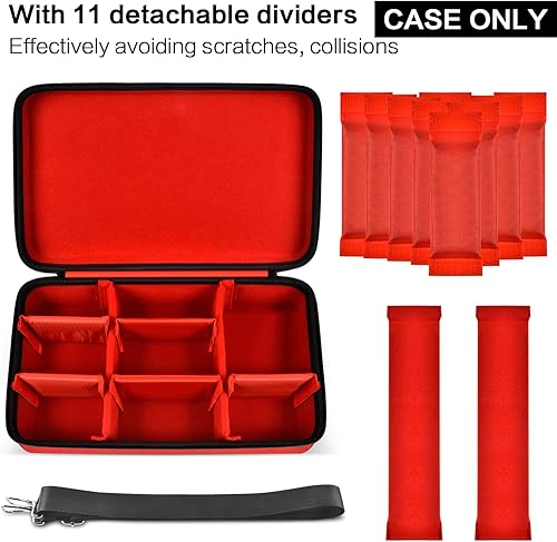 Miniatura 9 de Estuche de almacenamiento extra grande para baterías Milwaukee M18M12 de iones de litio organizador de cargador de baterías con capacidad para