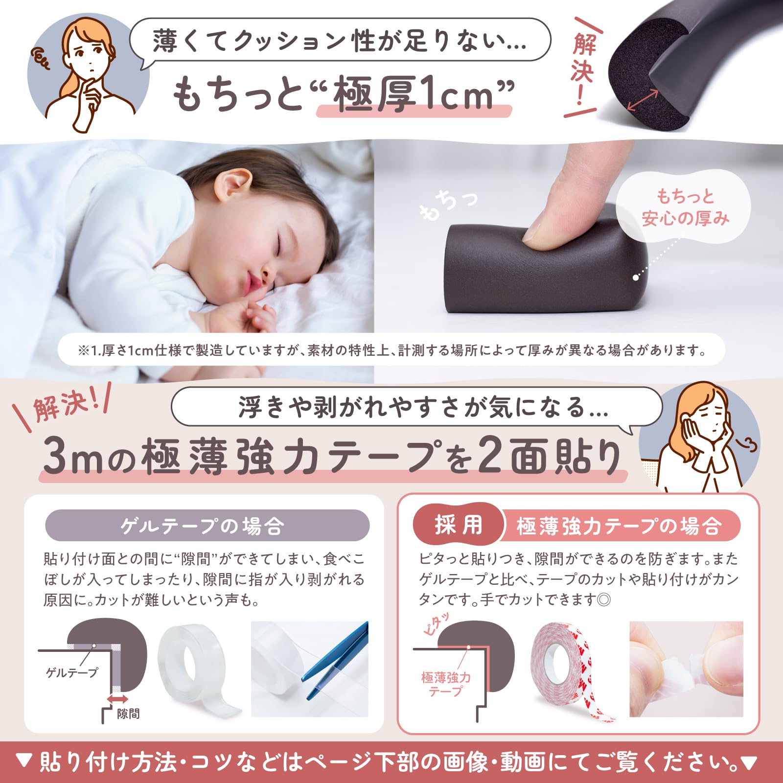 Amazon.co.jp: ベルモンド mochitto（もちっと） コーナーガード