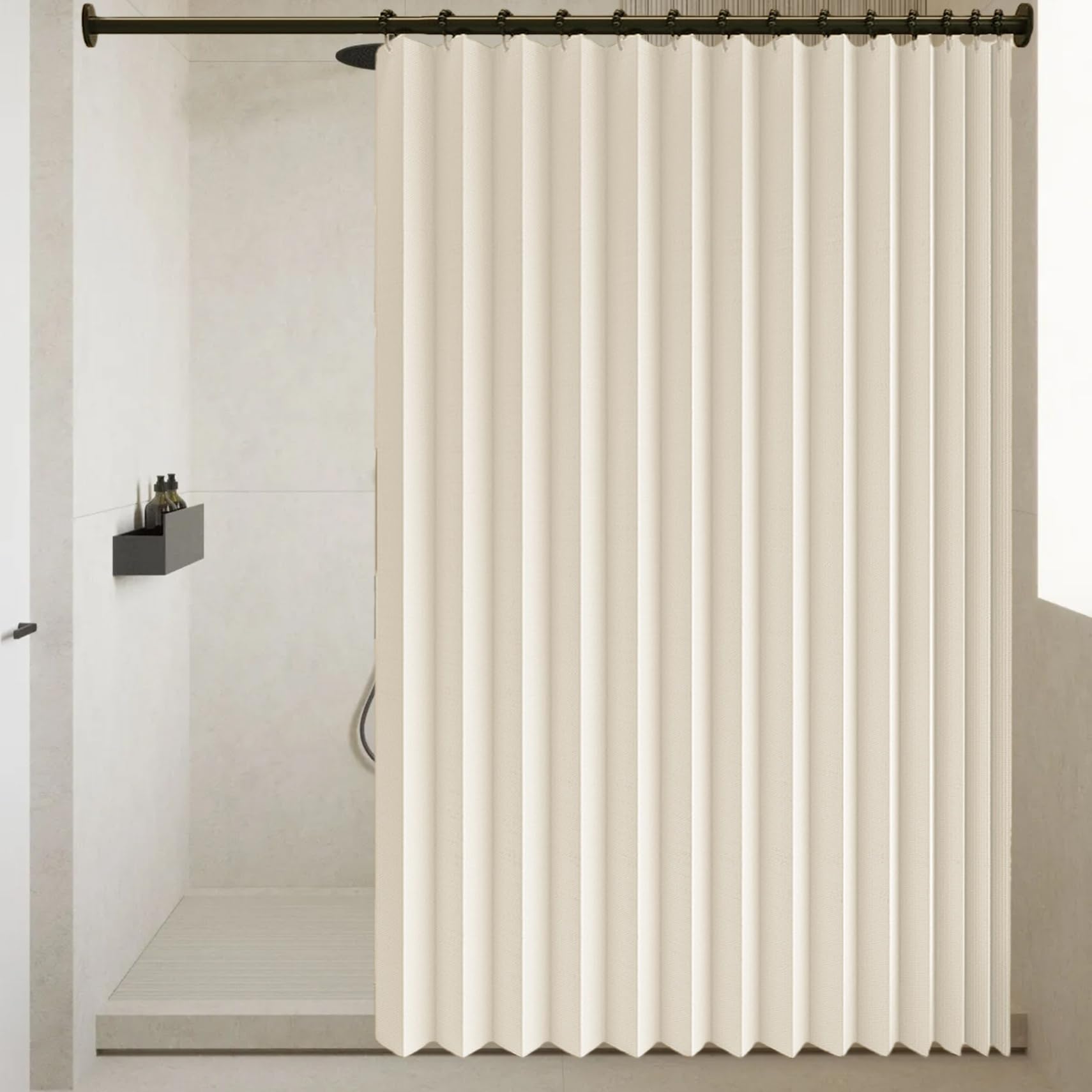 Rideau de porte pliant séparateur thermique pour salon et balcon moderne
