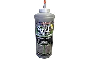 Magic Crack Filler Blacktop for Driveways: Repair Cracks in Asphalt Effortlessly