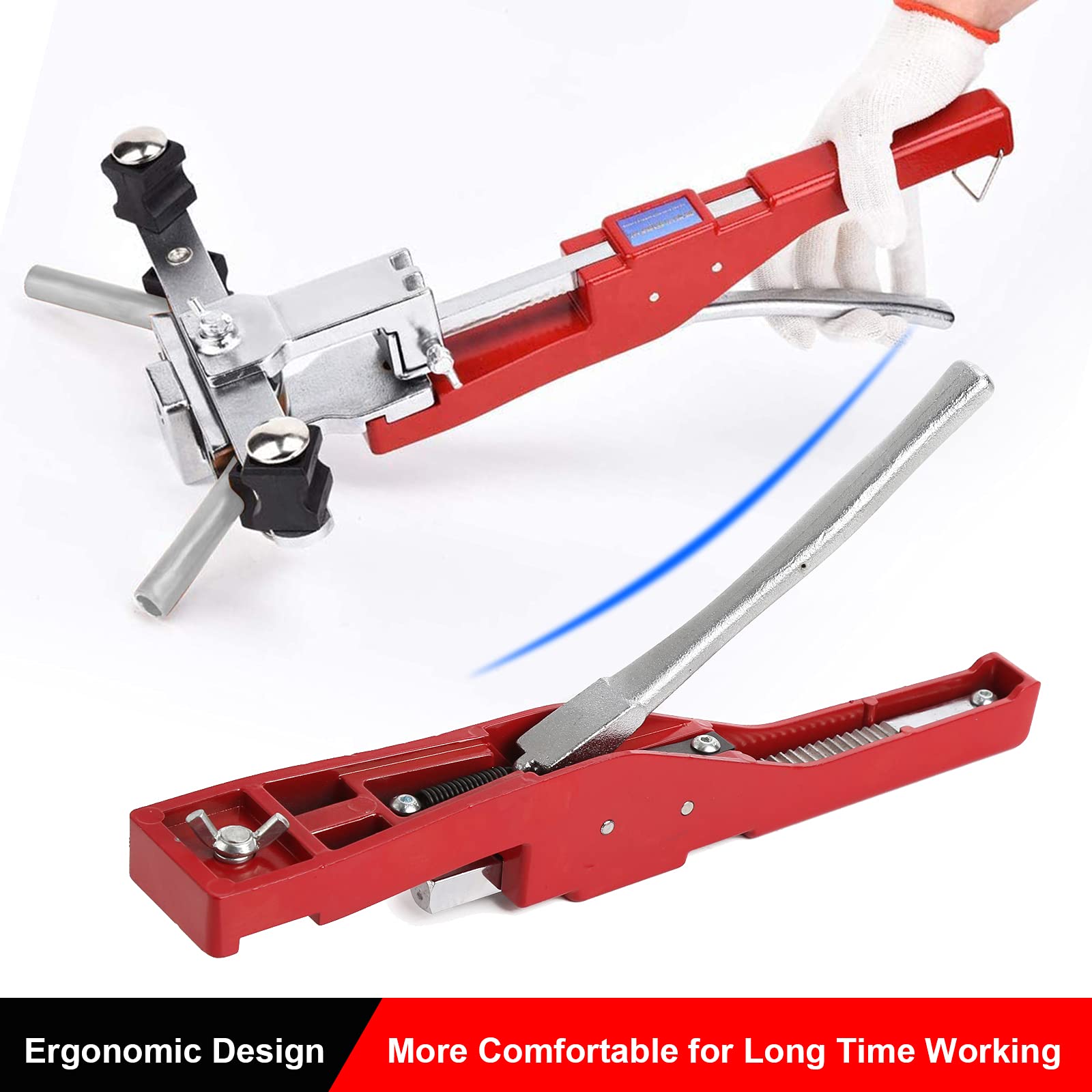 Flieeya Tube Bender Kit With Reverse Bending Attachment 1/4 to 7/8 Inch