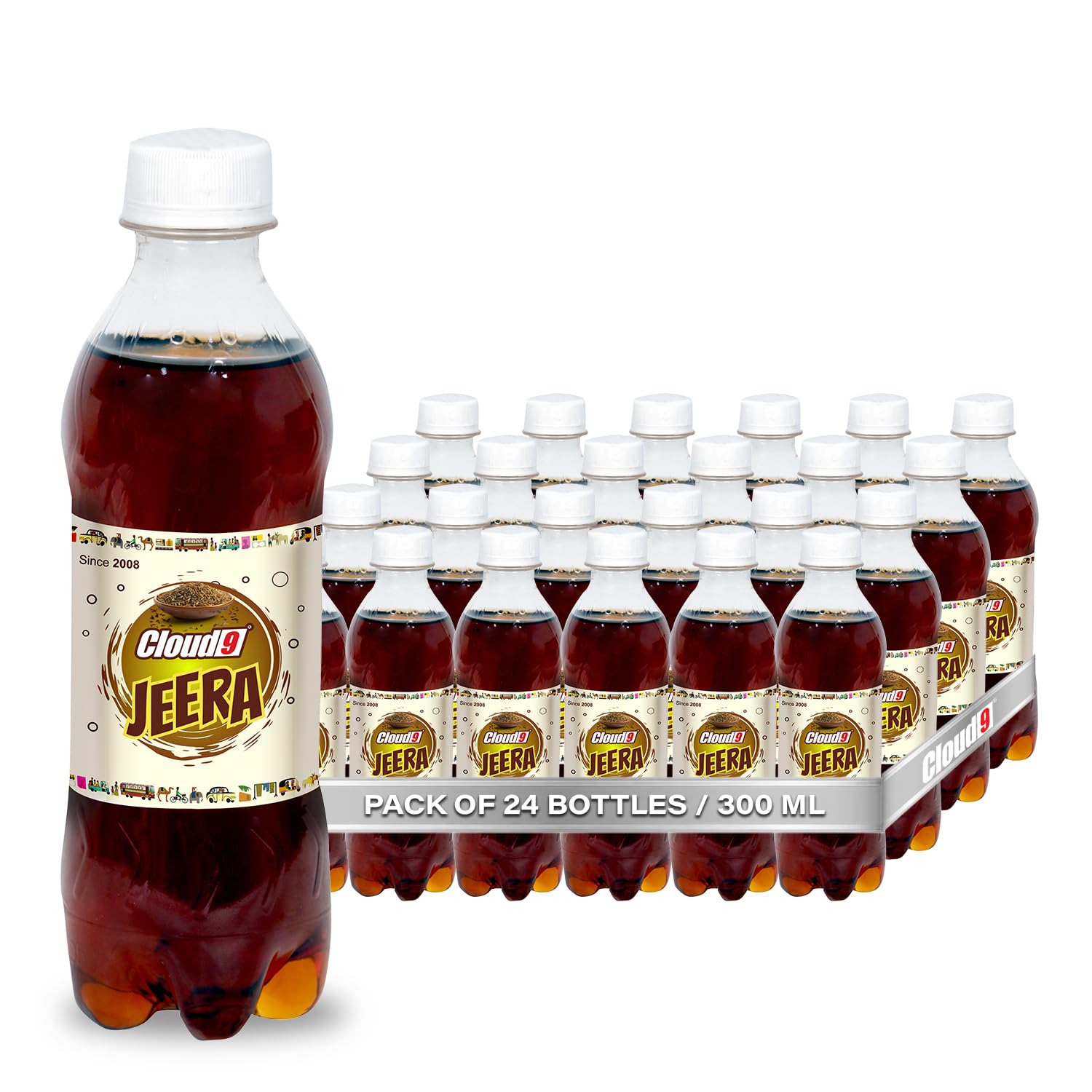 Cloud9® Jeera | Jeera Soft Drink | 300 ml Pack of 24 [Price Including Courier Charges] (B0CJSMLCL6) Amazon Price History, Amazon Price Tracker