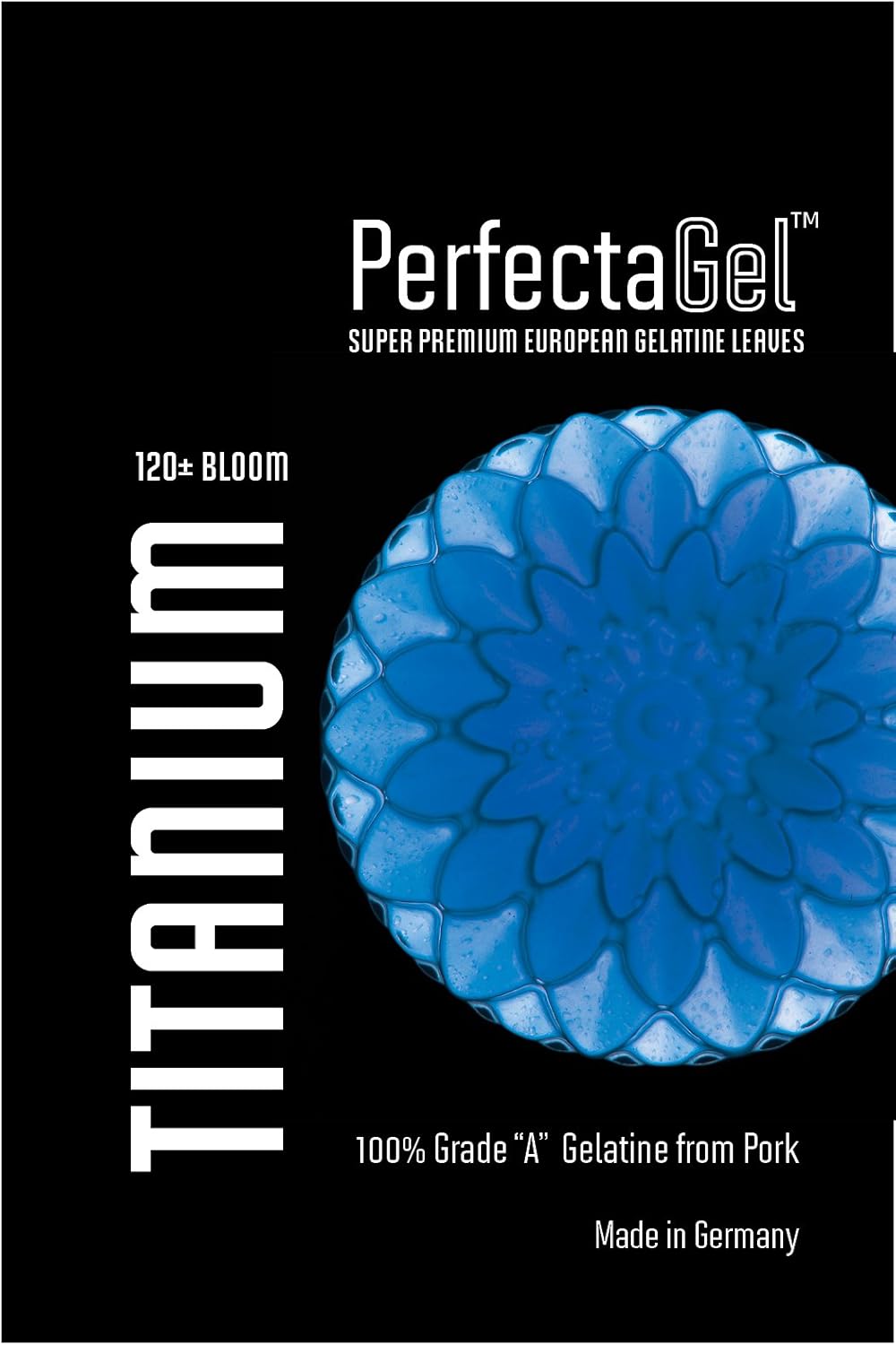 PerfectaGel Titanium Gelatin Sheets (120 Bloom) - 1kg [200 sheets]