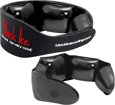 CCX-S Neck Cooling Wrap by Black Ice Cooling. Stay Cool in The Heat. Cools You Down and Keeps You Cool in The Summer Heat and Humidity Black
