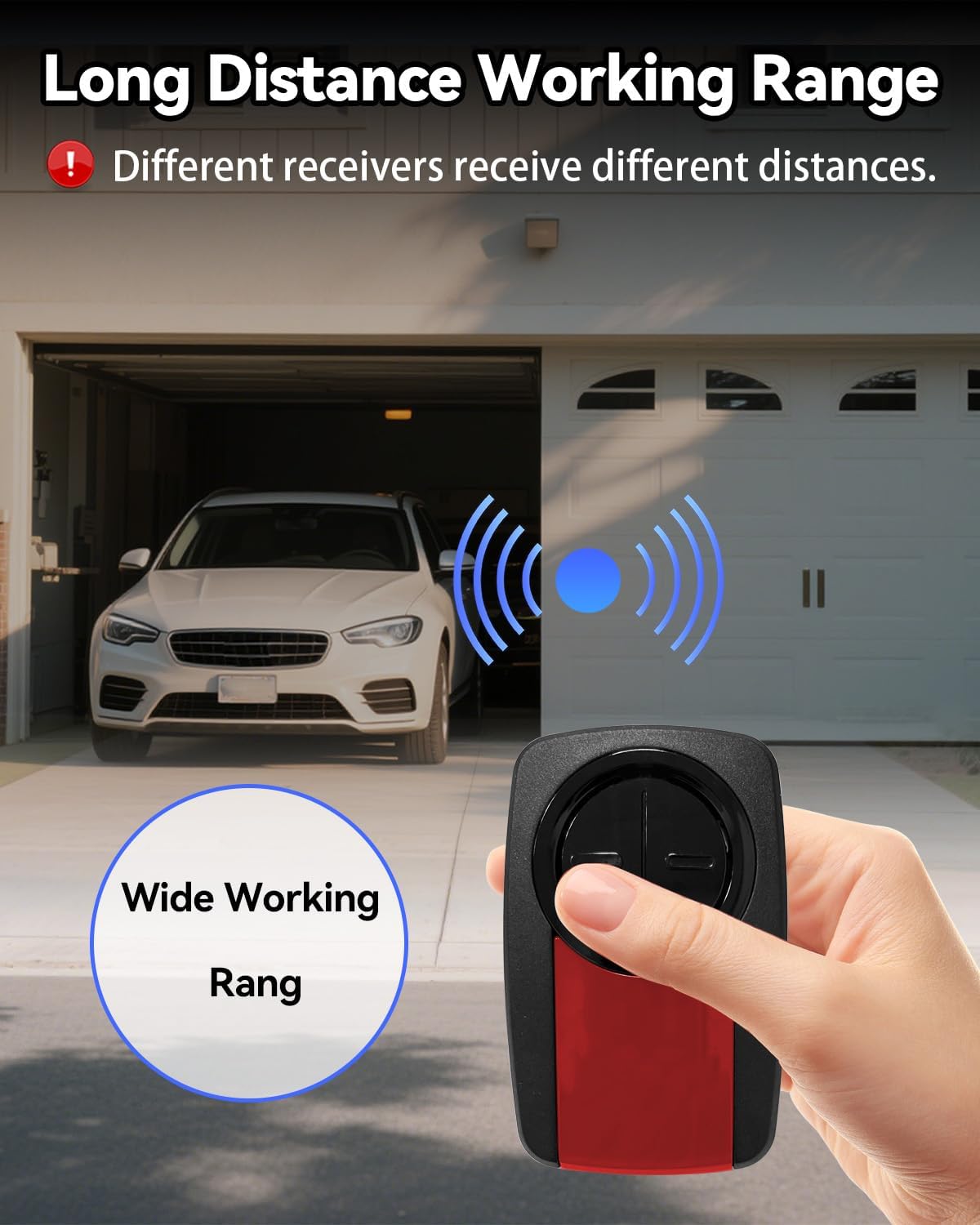 380UT 375UT 375ML Universal Remote Control Replace Liftmaster Garage Opener, Compatible Compatible Linear, Genie,Wayne Dalton Garage Door Openers