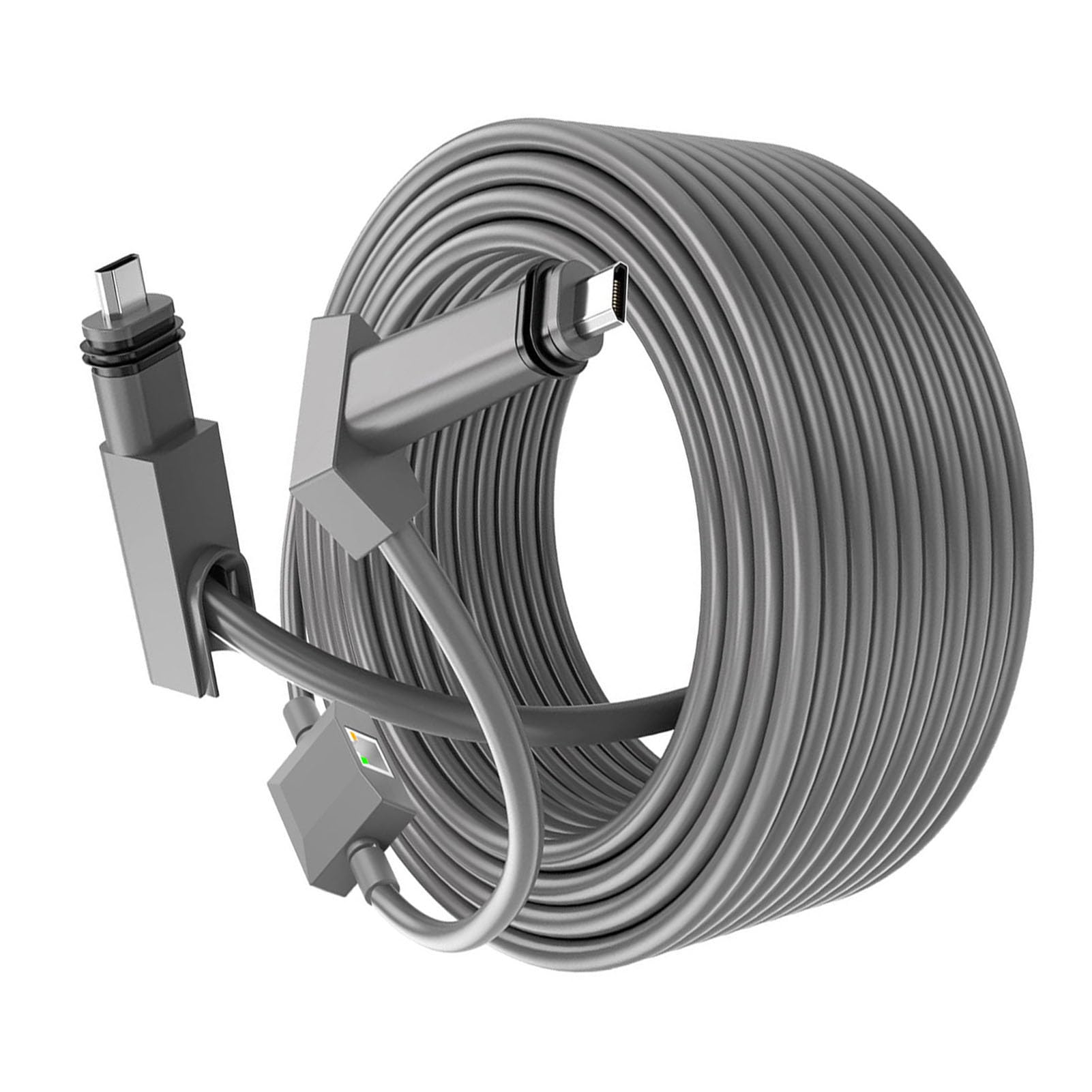 Ejoyous Cavo Ethernet Di Ricambio Con Adattatore, Per Antenna Parabolare Gen 2 E V2, In Gomma Impermeabile IP68 Rame 26AWG, Plug And Play Connessione Stabile Riduzione Interferenze