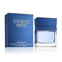 GUESS Seductive Blue, Eau de Toilette per Uomo, Profumo Orientale Legnoso, Fragranza Fresca e Speziata, Lunga Durata, 100 ml