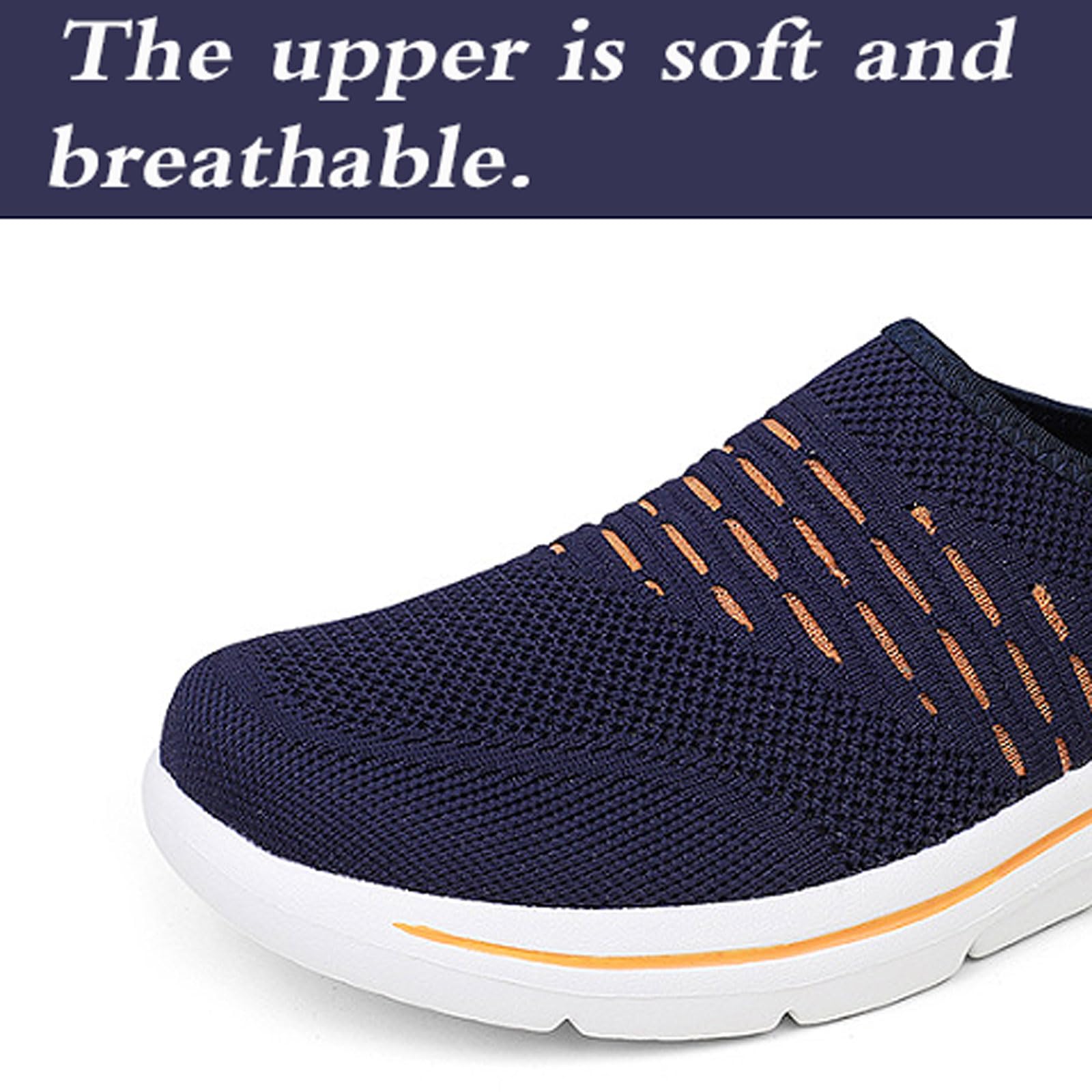 Pantofole in Rete Traspiranti,Slingback Scarpe Sportive in Rete,Uomo Pantofole Low Top,Leggere,Casual,Resistente all'Usura,Facile da Indossare,per Sport Estivi,Passeggiate in Giardino