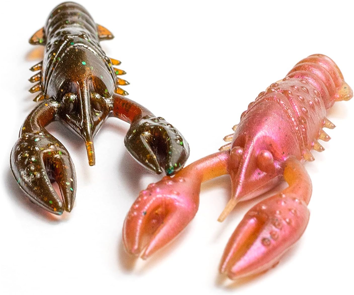 Authentic Handmade TRD Crawz Craw Fishing Bait Form 2.5 inches Fishing DIY Lure Making Craft molde de cebo, Small