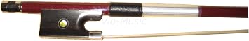 Vio Music Carbon Fiber 4/4 Violin Bow, Ebony Frog, Great for Violinist