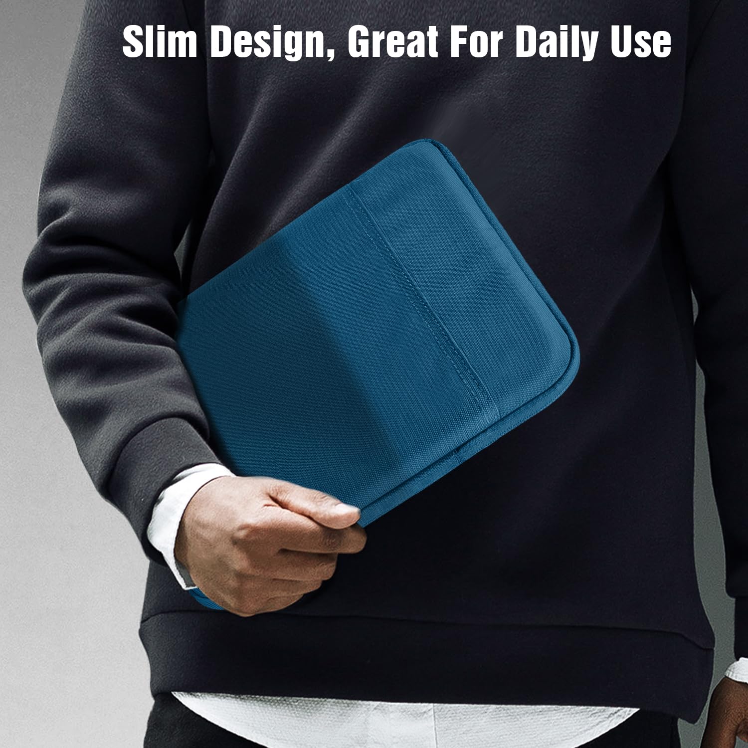 TiMOVO 9-11" Tablet Sleeve Bag, Peacock | Fit iPad 11" A16 2025 / 10.9"/10.2" / Air 11" 5/4 Gen / Galaxy Tab A9+/A11Plus 11", Fit Smart Keyboard