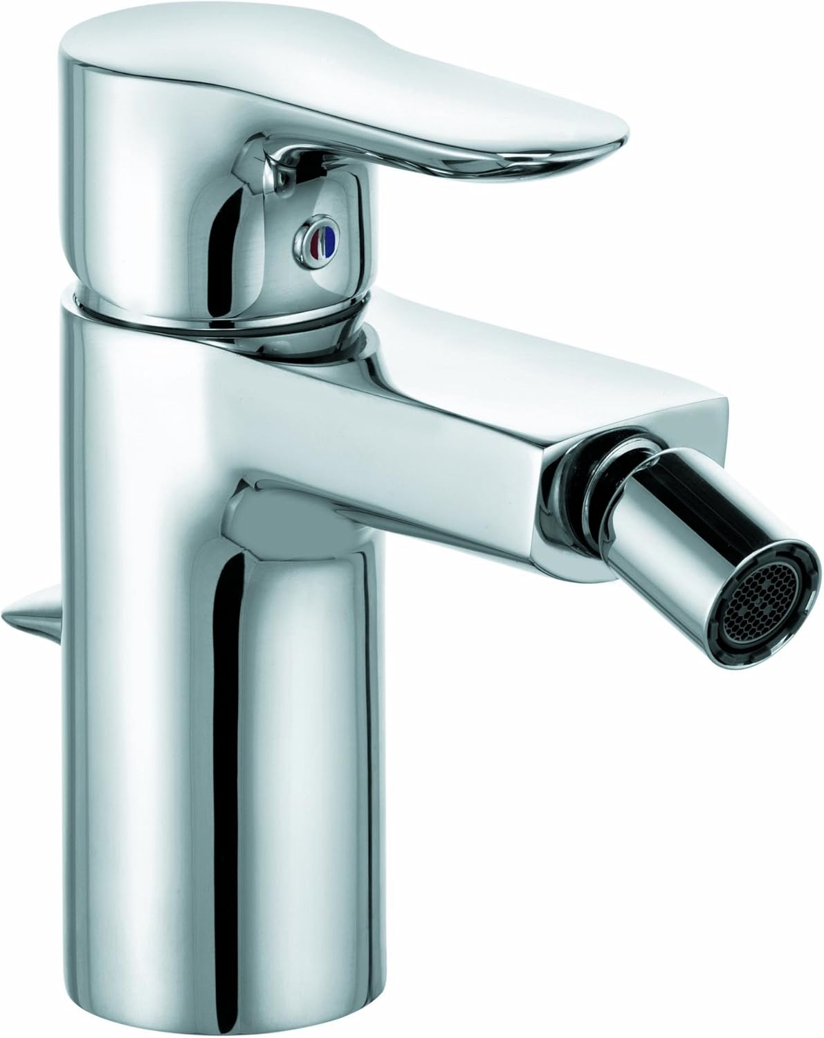 Kludi Bidet-Einhebelmischer DN 10 OBJEKTA Ablaufgarnitur Chrom, 324160575