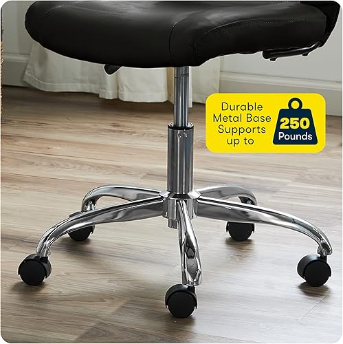 Vista 10 de Silla Serta, Tela, Negro