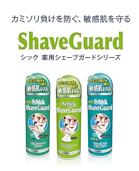 Amazon.co.jp: シック Schick 薬用シェーブガード シェービング