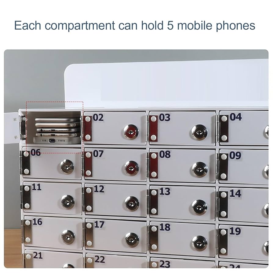 【TRUSCO】スマホ デジカメ収納ロッカー 12台用 SPL-12 鍵付 SPL-12 スマホ収納ロッカー 1台 TRUSCO 【通販モノタロウ】