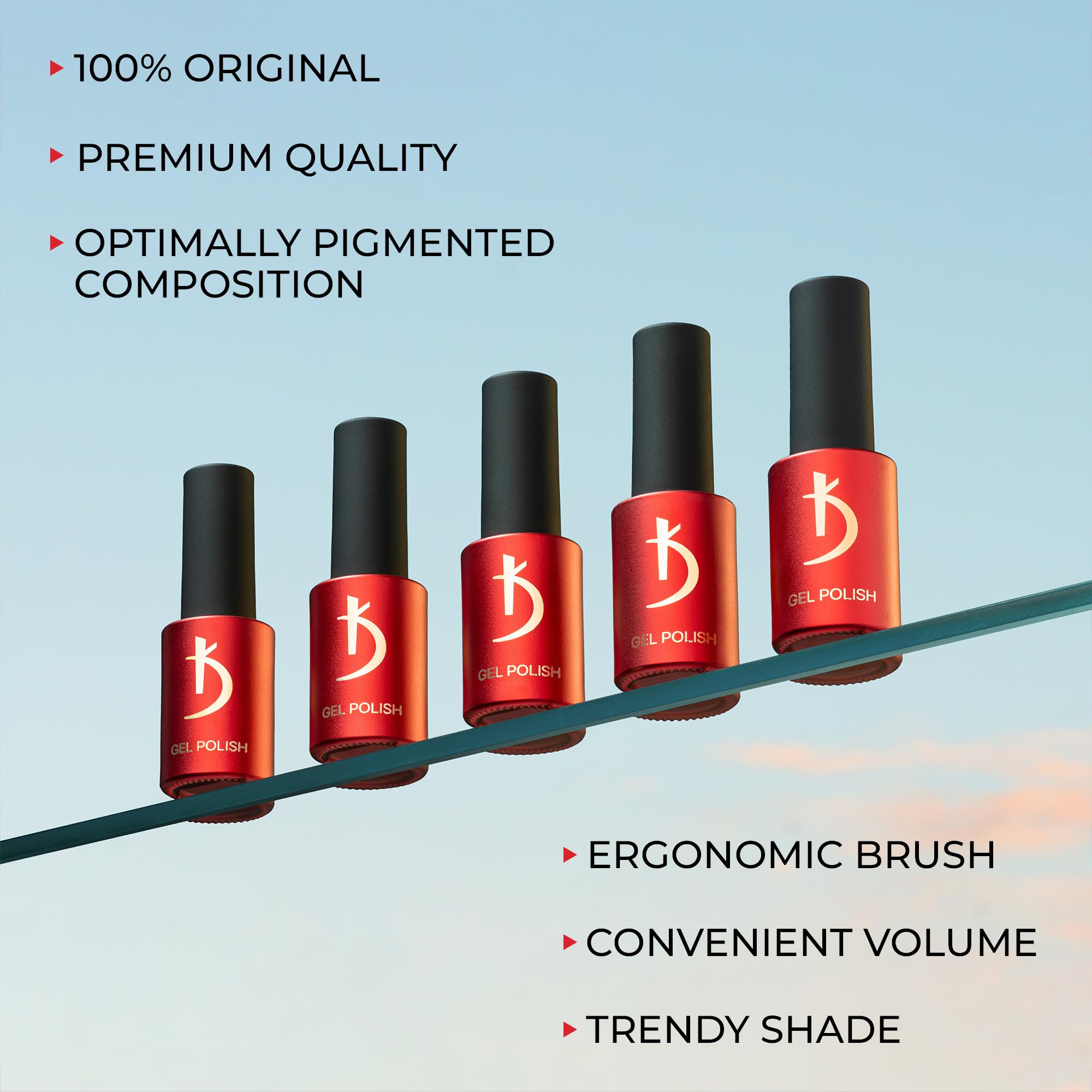 Kodi Professional Esmalte Semipermanente para Uñas - Pink - Gel Nail Polish Bright Collection UV LED -7ml- Esmaltes en Gel de Uñas de Larga Duración - 04BR — view 6
