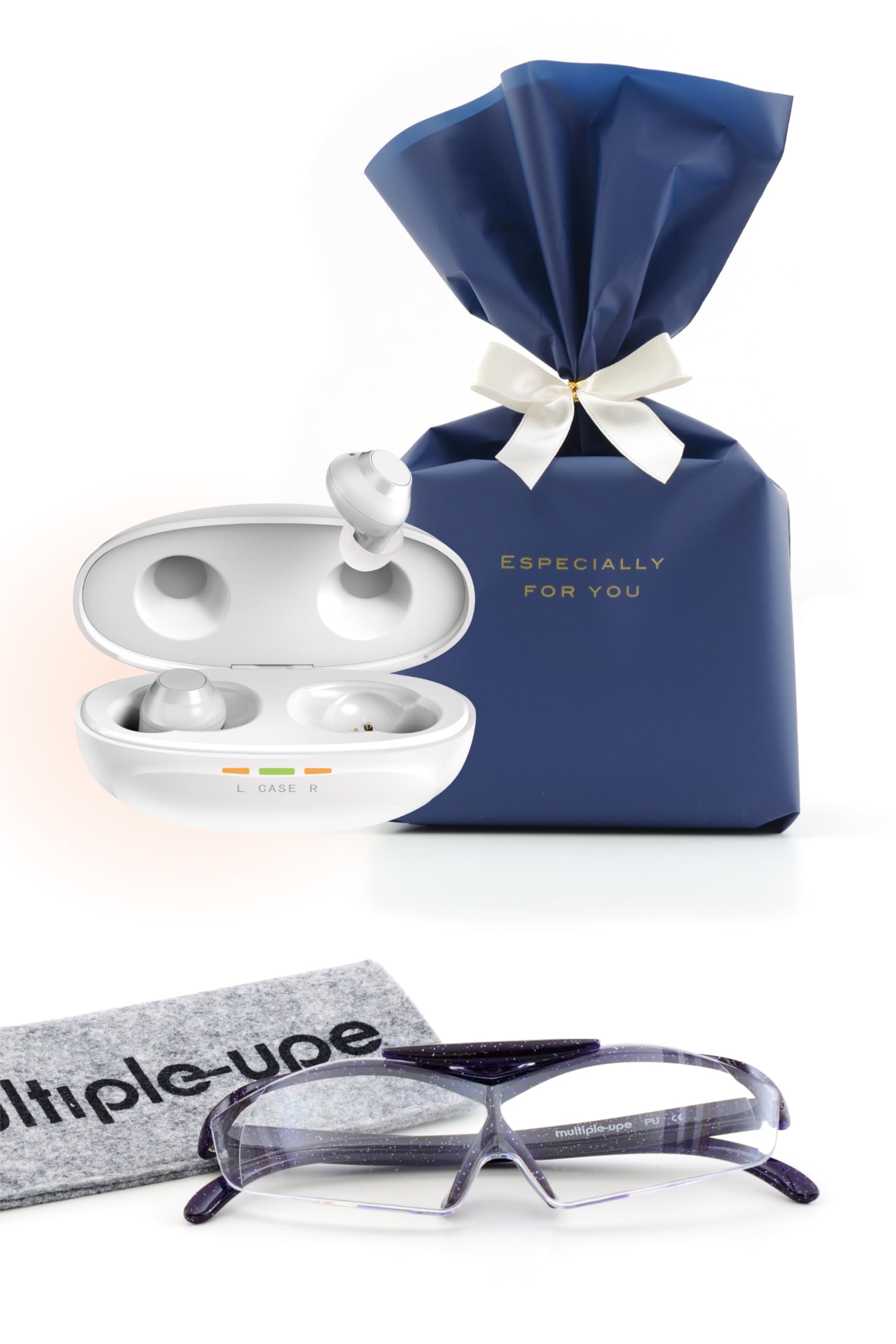 【プレミアム集音器】みみサポ アクティブ 集音器 イヤホン ブルートゥース Amazon.co.jp: [プレゼント用] プレミアム集音器[ みみサポ