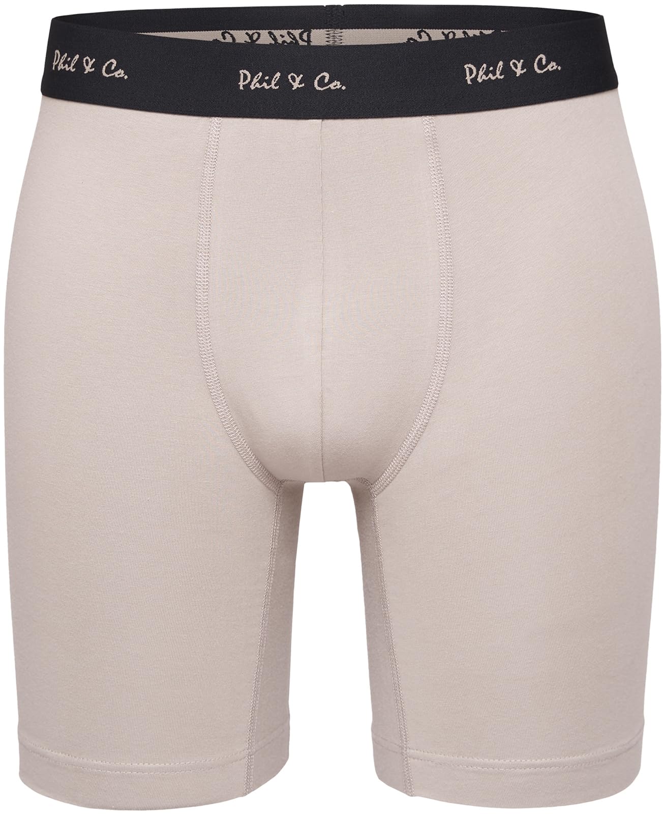 Phil & Co. Berlin Herren Retro Longboxer 3er 6er 9er Pack Lange Boxershorts Retroshorts Jersey langes Bein Unterhose Unterwäsche Baumwolle Mehrpack Set Männer