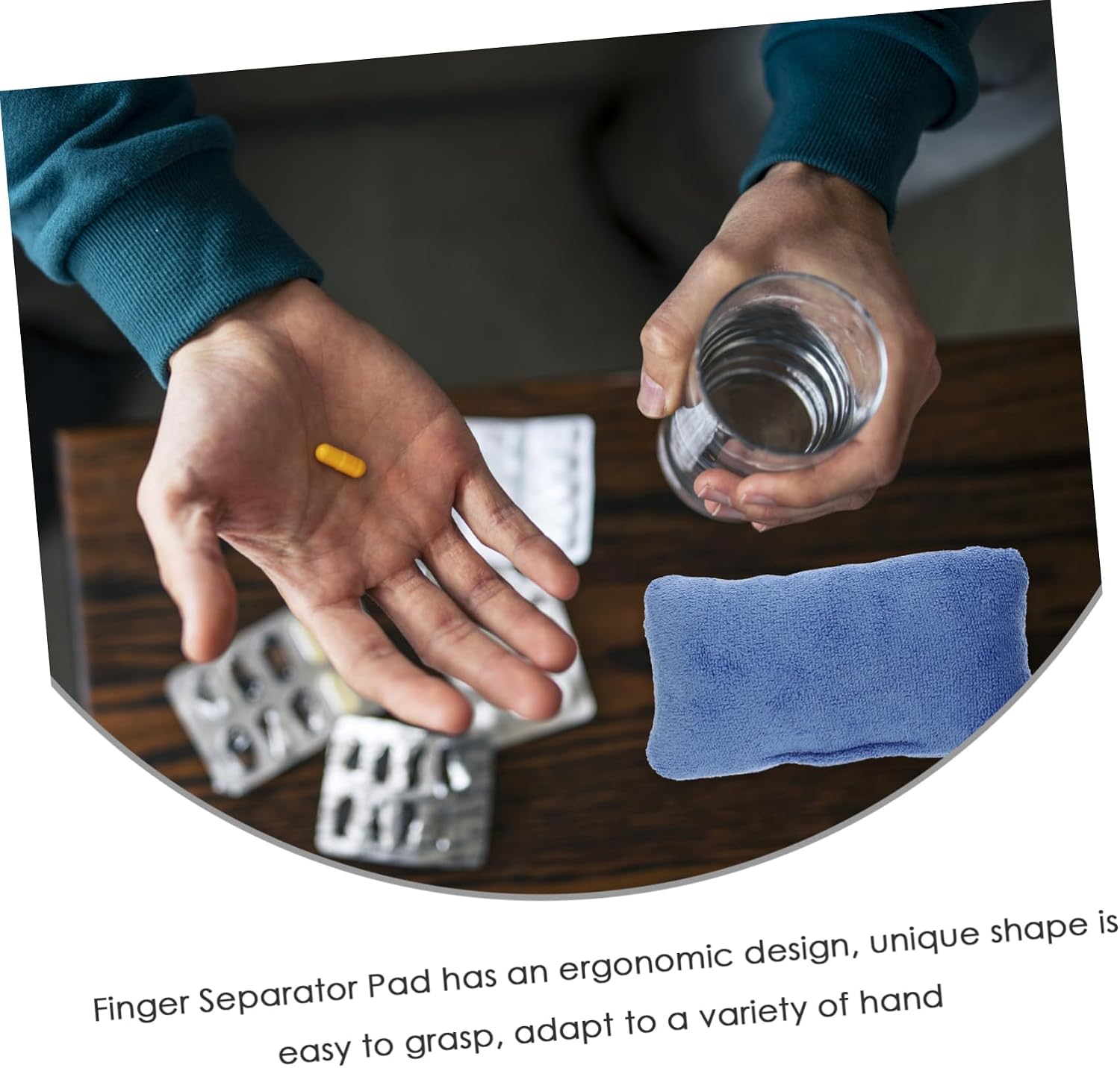 Elderly Assistance Products Grip Strengthener Finger Pads Portable Hand Grab Bar Pad for Finger Hands Care