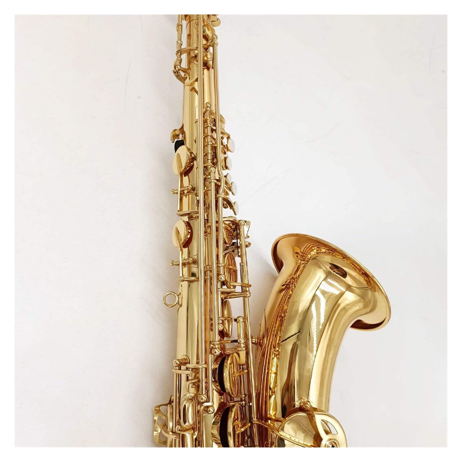 Sassofono Tenore Dorato Strumento Sax Tenore In Ottone Placcato Oro Con Motivo A Mano In Ottone Tono B Sassofono per principianti Kit