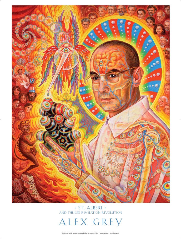 Alex Grey - St. Albert - Poster
