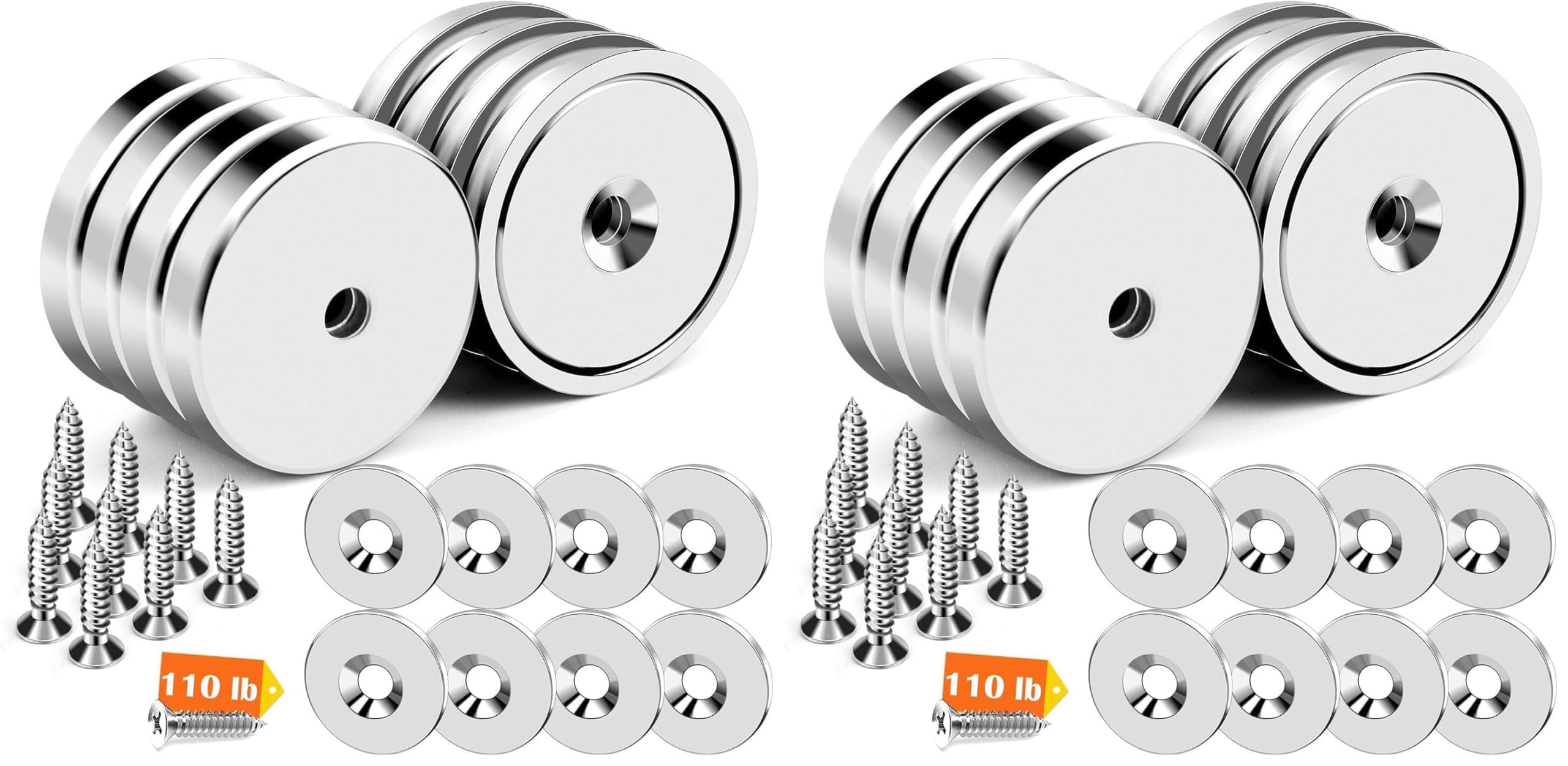 Strong Neodymium Magnets - 8 Pack -11