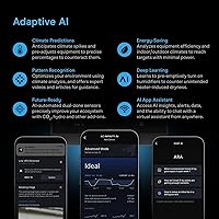 Vista 3 de AC Infinity Sistema de Cultivo AI Compacto 2x2, Kit de 1 Planta con Controlador AI de Autoaprendizaje, Flujo de Aire Dinámico y Control