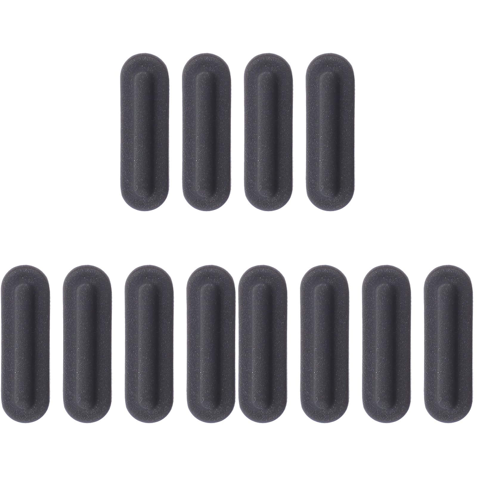 Generic 12 Pcs Bottom Shell Rubber Cushion Laptop Feet Cushion Laptop Silicone Feet Laptop Bottom Feet Laptop Feet Replacement Black Laptops Laptop Rubber Feet W540 Foot Stickers Computer