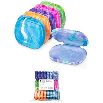 Practicon 7145312 Low Profile Paradise Retainer Cases - 24 Pack