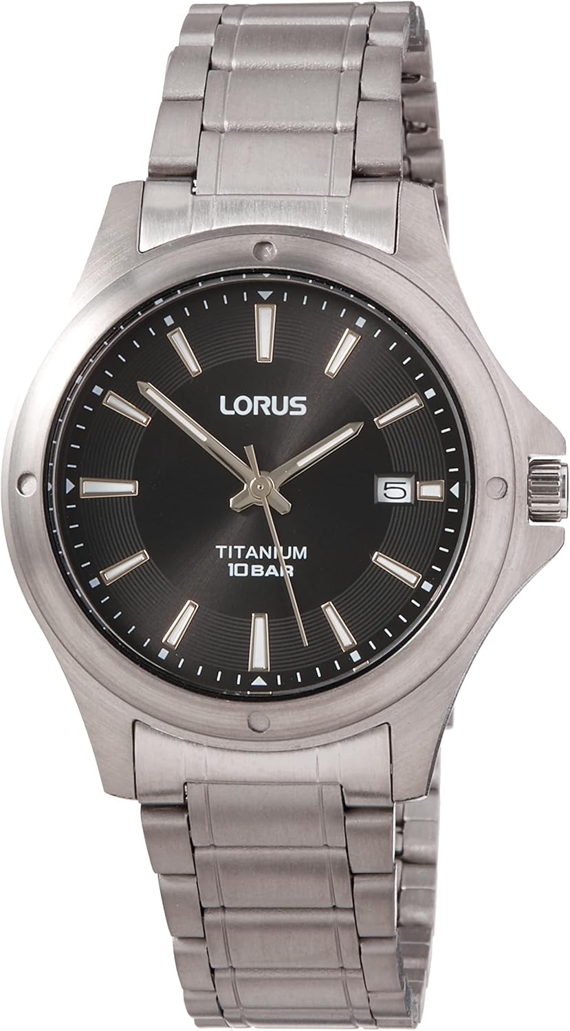 Lorus Orologio Analogico al Quarzo Uomo con Cinturino in Metallo RG867CX9 Lorus Orologio Analogico al Quarzo Uomo con Cinturino in Metallo RG867CX9