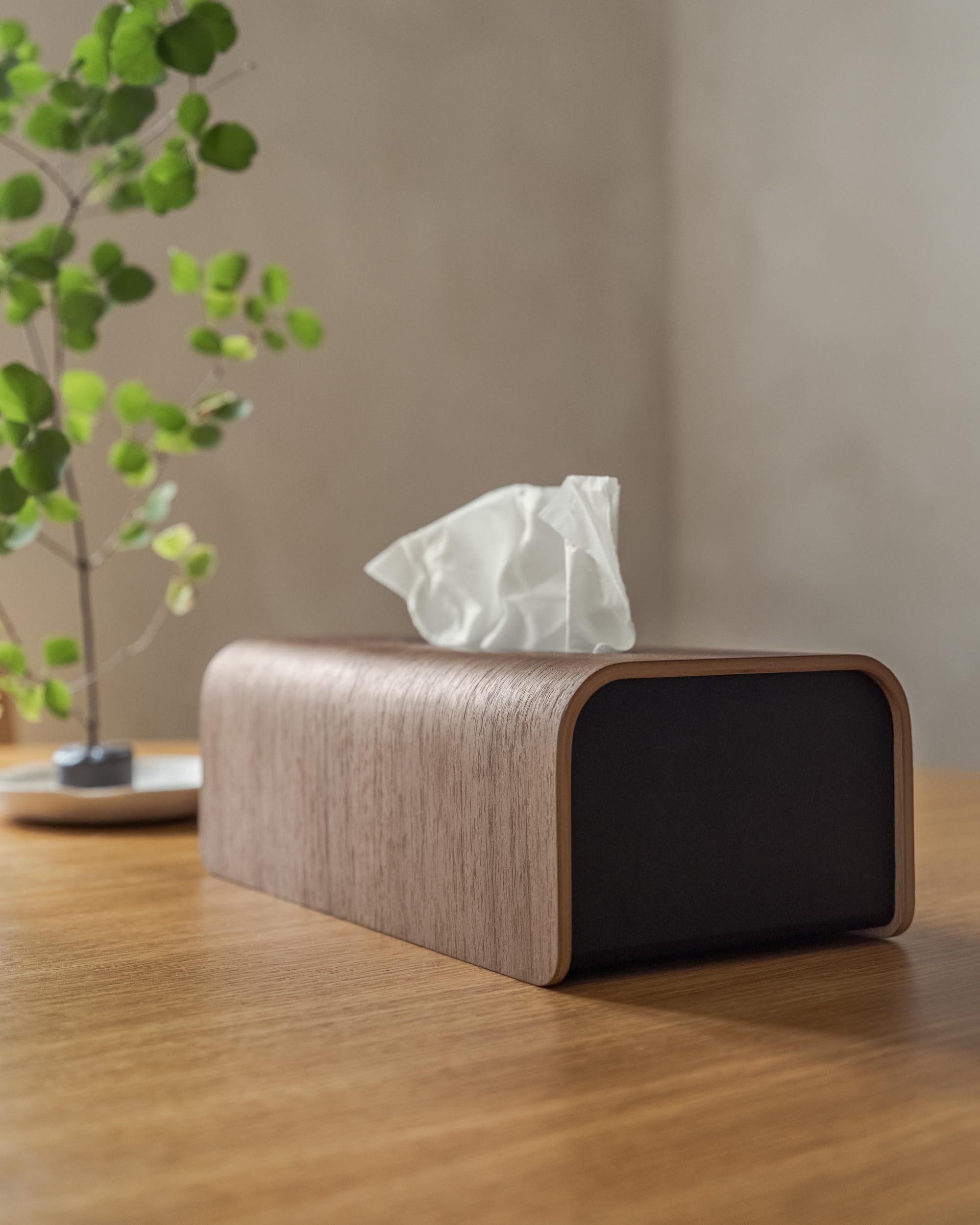 Kazai.® Tissue box houder 'Toke' | FSC®-gecertificeerde houten Tissuebox | Duurzame weefselhouder in Scandinavisch design | Walnoot, zwart Kazai.® Tissue box houder 'Toke' | FSC®-gecertificeerde houten Tissuebox | Duurzame weefselhouder in Scandinavisch design | Walnoot, zwart