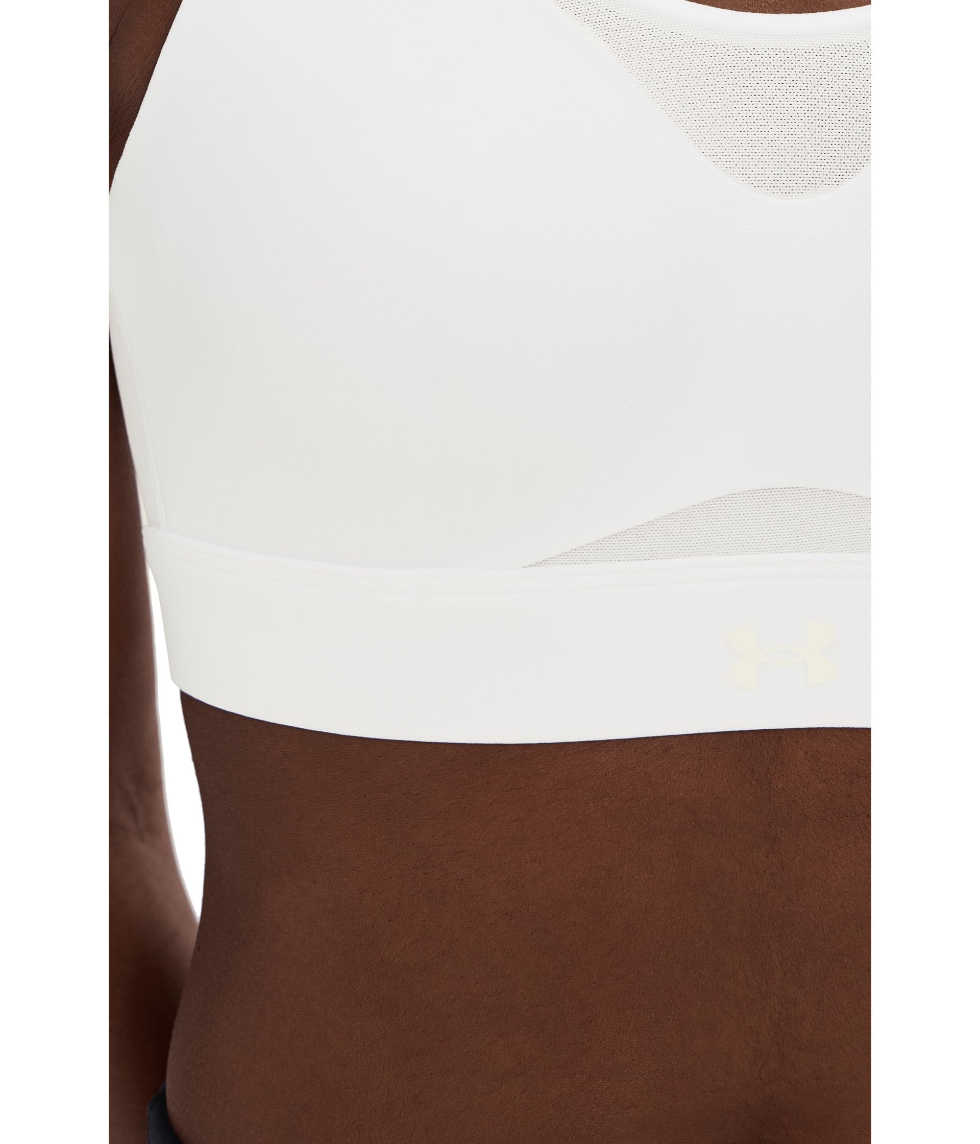 Under Armour Reggiseno sportivo da donna Infinity ad alto impatto, (101) bianco/bianco, S D-DD, (101) Bianco / / Bianco, D-DD S