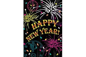 Celebrate The New Year With A Festive Banner: "Toland Home Garden 1010536...