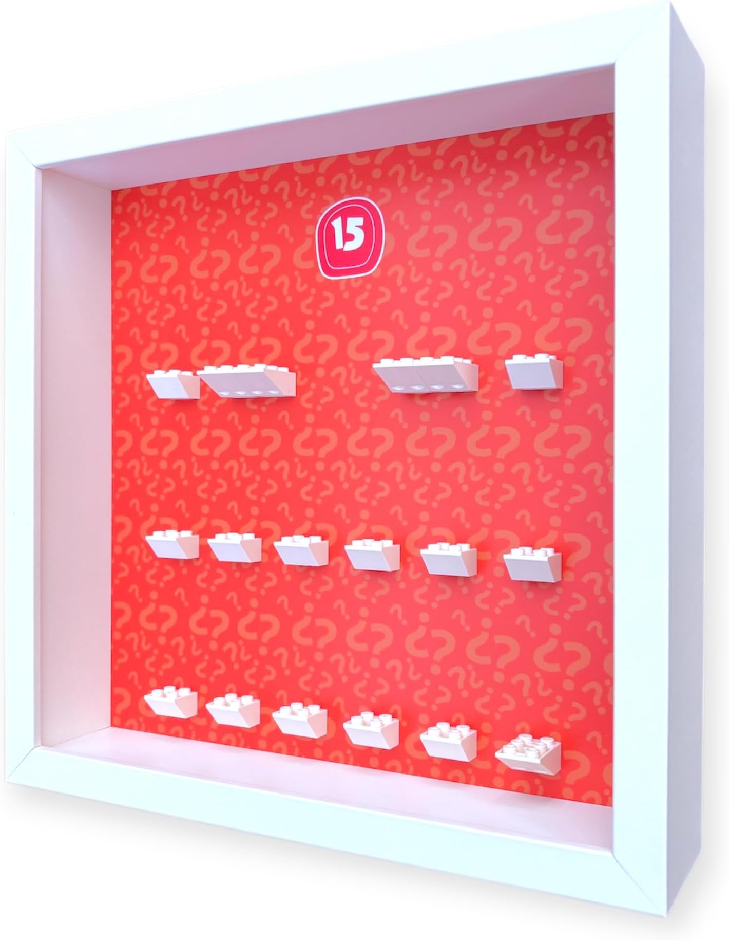 Minifigure Display Case - for LEGO Minifigures Series 15 71011 - Dust Protection - Wall Mount or Free Stand