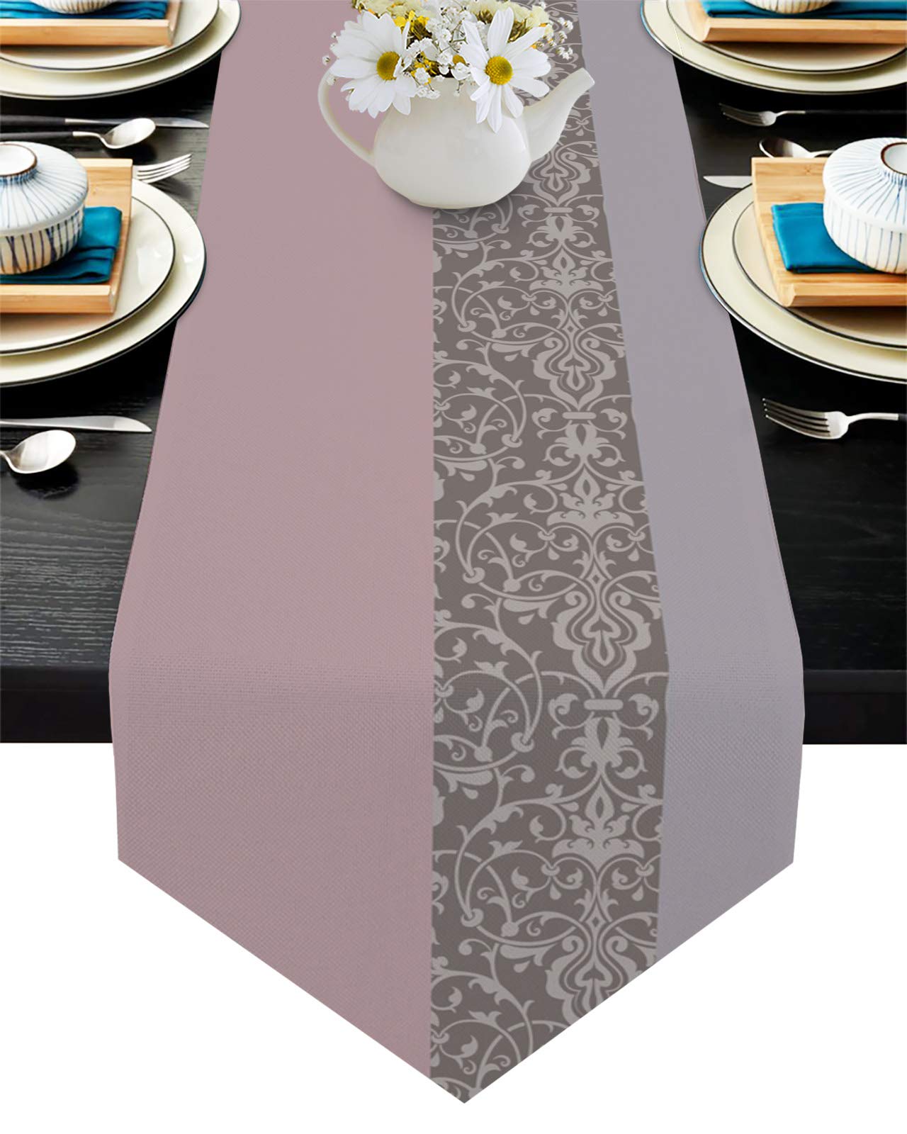 Amazon.co.jp: テーブルランナー テーブルセンター 食卓ランナー 古典