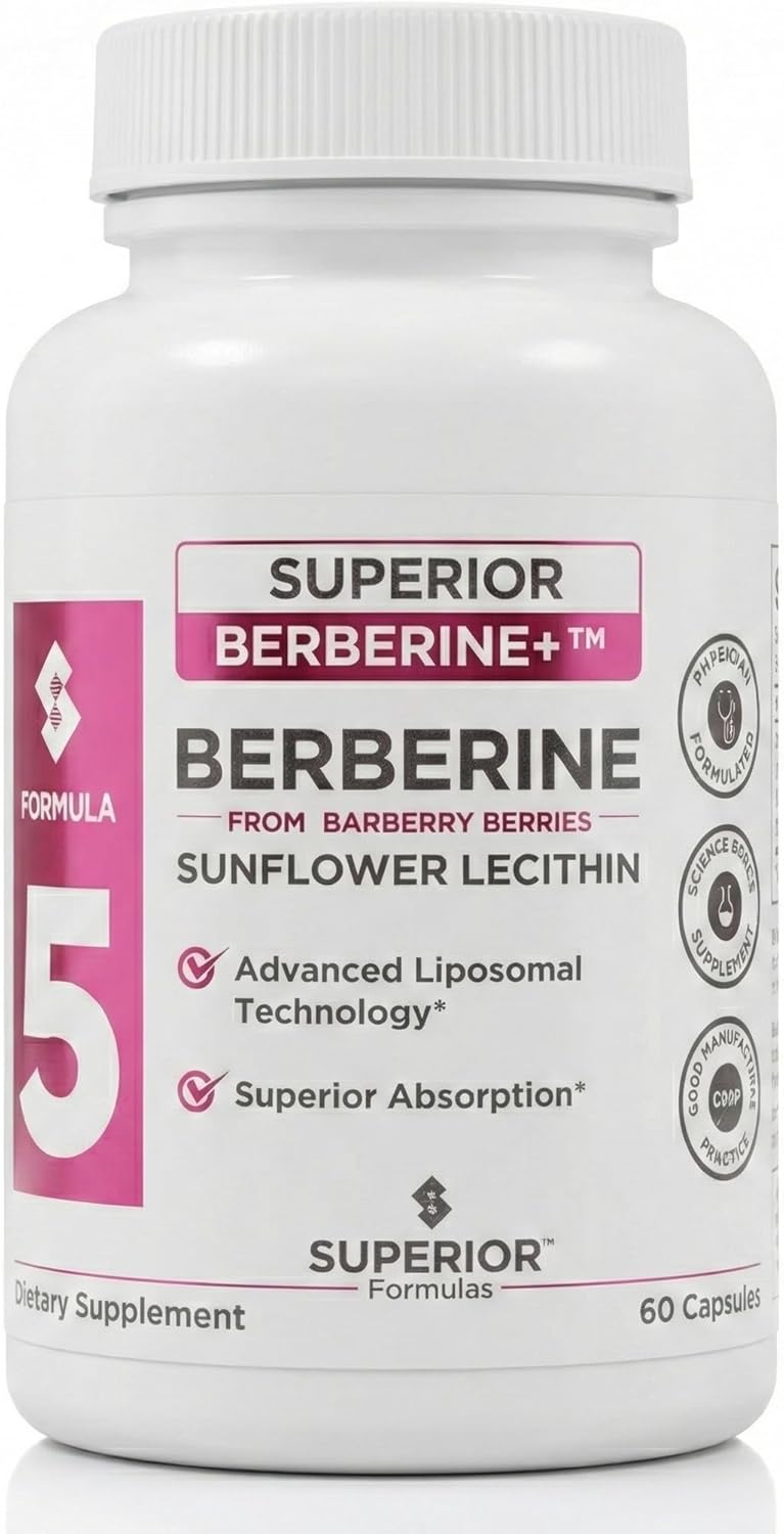 Superior Formulas - Berberine 1100mg