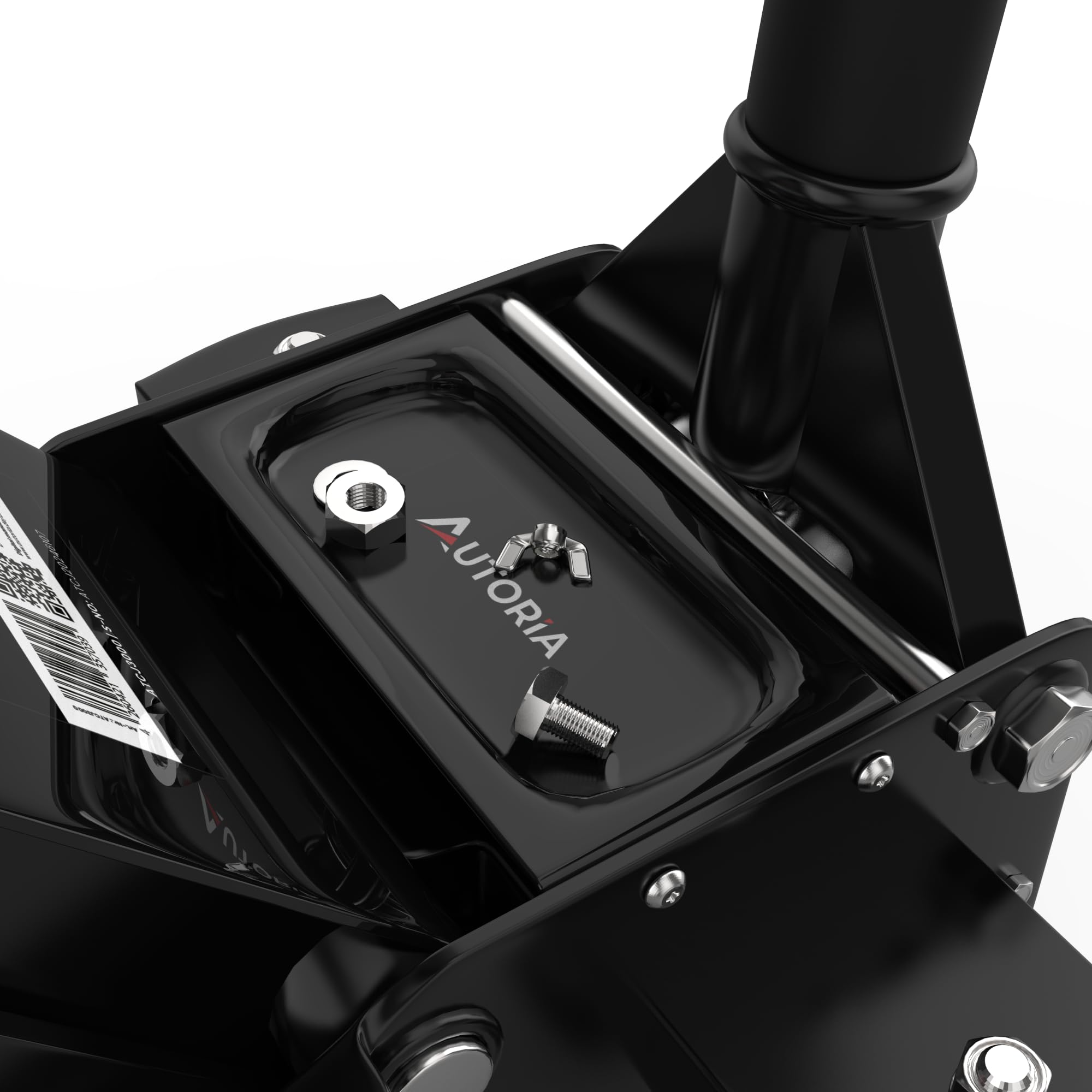Wagenheber 3T hydraulisch – Flacher Rangierwagenheber mit 2X Gummiauflage & Doppelkolben – Quicklift ab 75 mm Hubhöhe – für PKW, Auto & SUV – bis 3 Tonnen Tragkraft – Profiheber