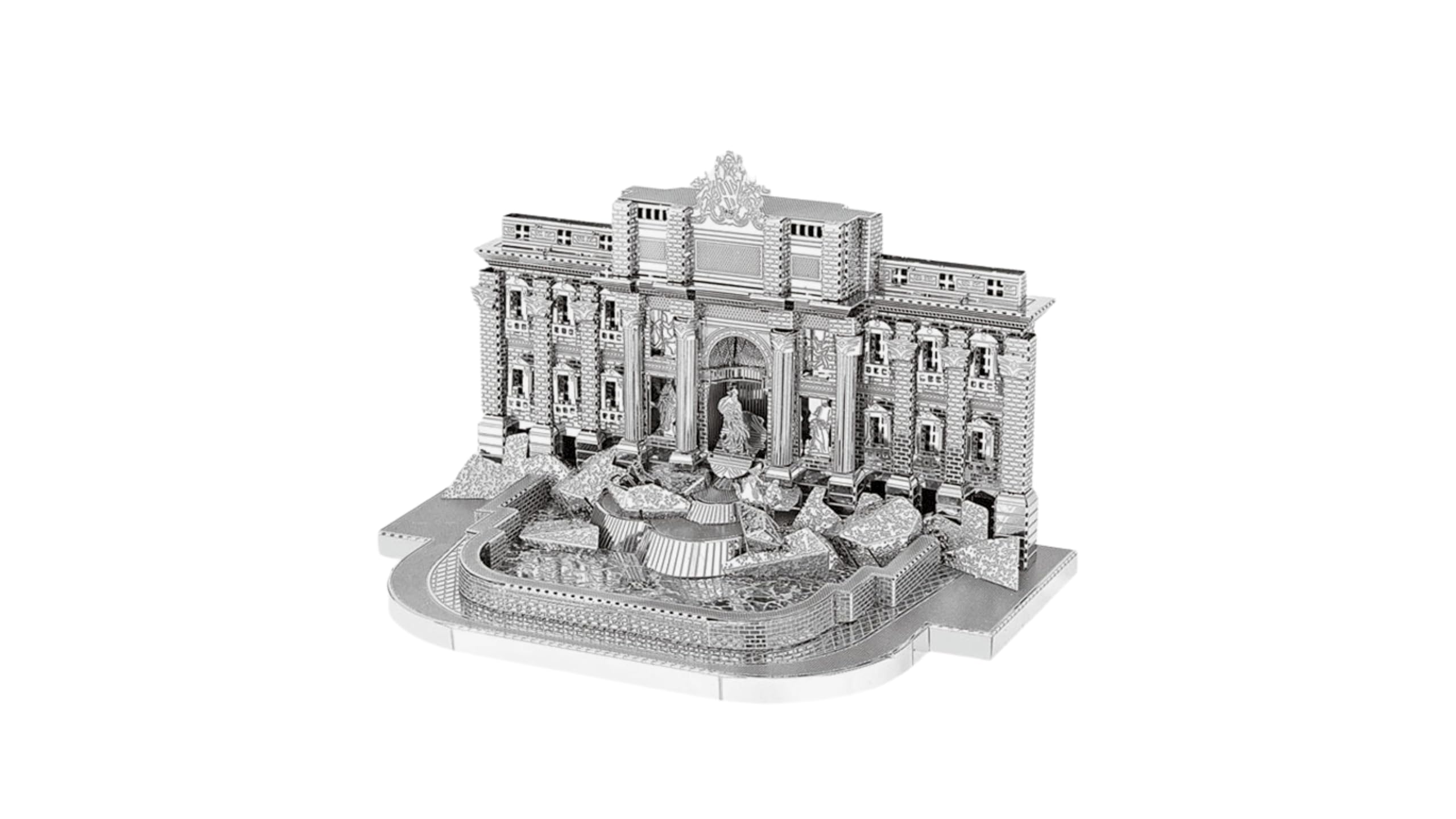 Metal Zone Puzzle 3D Metal Carro Armato Seconda Guerra Mondiale - Modello In Metallo Da Assemblaggio, Difficoltà 4/5, 10x3,8cm, Età 14+ - 2