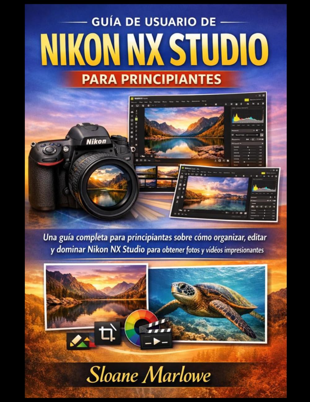 GUÍA DE USUARIO DE NIKON NX STUDIO PARA PRINCIPIANTES: Una guía completa para principiantes sobre cómo organizar, editar y dominar Nikon NX Studio para obtener fotos y vídeos impresionantes.